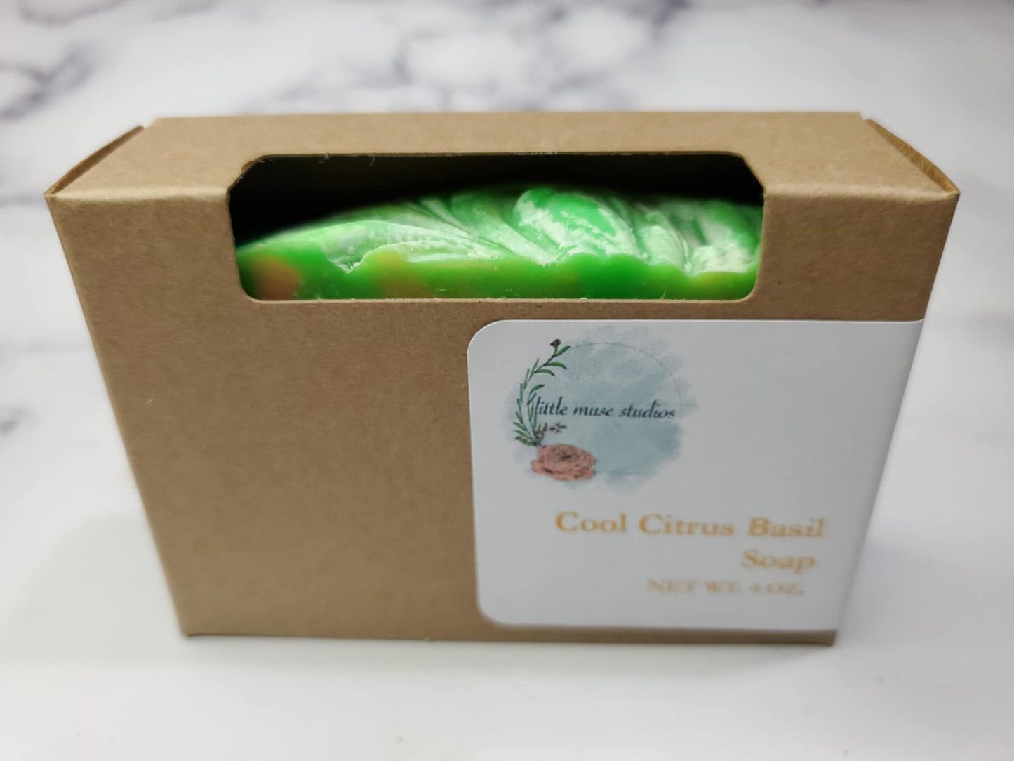 Cool Citrus Basil Soap